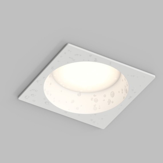 DK3104-WH Белый встраиваемый влагозащищенный светильник Denkirs DEEP, IP65, под лампу GU5.3 или LED модуль макс. 15 Вт