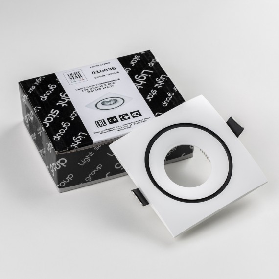 Встраиваемый светильник Lightstar 10036 Levigo под лампу 1xGU10 50W