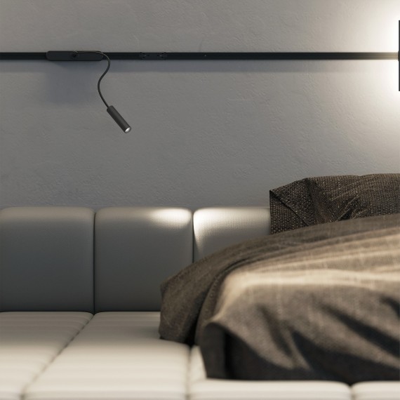 DK5313-BK Трековый магнитный светодиодный светильник Denkirs AIR 48V CRI90+ 3000К 120Лм 36° 2Вт