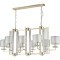 Люстра Crystal Lux NICOLAS SP8 L1000 GOLD/WHITE