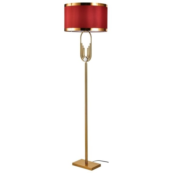 Торшер с абажуром Lussole LSP-0618 Randolph IP21 под лампу 1xE27 60W