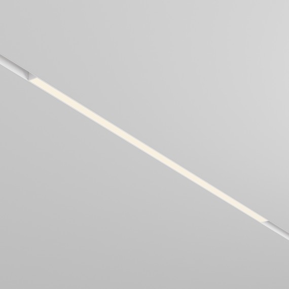 TR030-4-30W3K-WW-DS-W Трековый магнитный SMART (App, Bluetooth Mesh, Алиса) светодиодный светильник Maytoni Exility CRI90+ 3000К 2100Лм 120° 30Вт