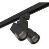 Однофазный двужильный трековый светильник Lightstar A1T051037 Illumo X2 под сменную лампу GU10