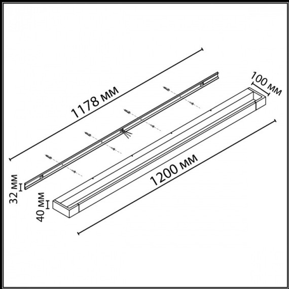  Настенный поворотный светильник IP44 LED 36W 4000K Odeon Light ARNO 3888/36WL 