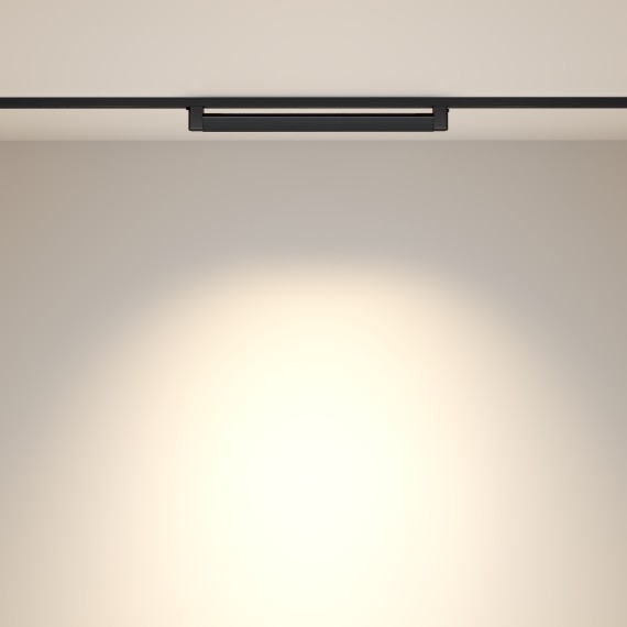 Однофазный двужильный светодиодный трековый светильник Maytoni Unity TR010-1-20W3K-M-B Points Rot 3000К 1500Лм CRI90+ 36° 20Вт