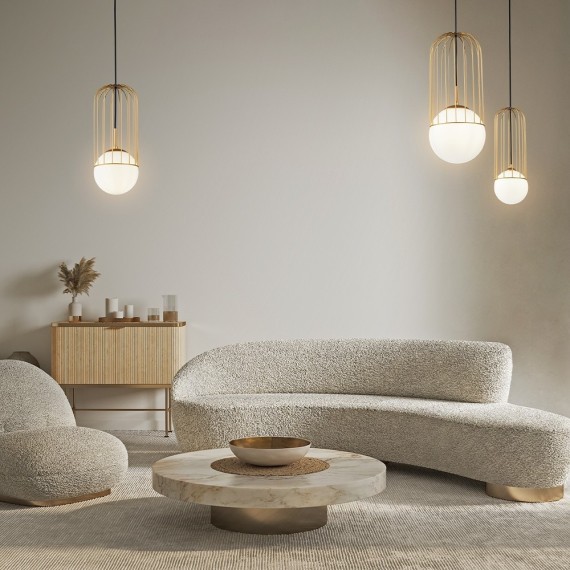 Подвесной светильник шар Maytoni P362PL-01G