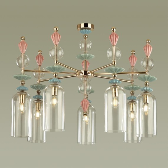 Люстра потолочная Odeon Light 4855/7C BIZET под лампы 7xE14 7*40W