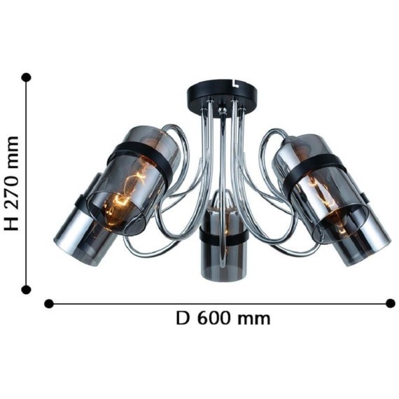 Потолочная люстра Affable 2351-5U
