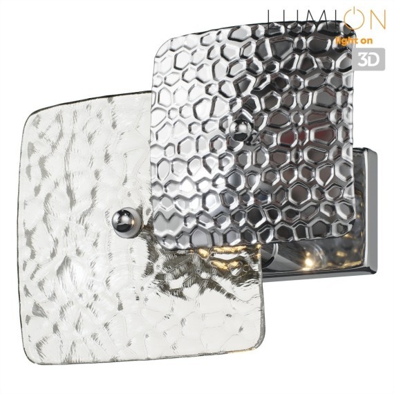 6588/1W MODERNI LN24 хром/тонированное стекло, металл/стекло Бра E14 1*40W 220V LIBERTI