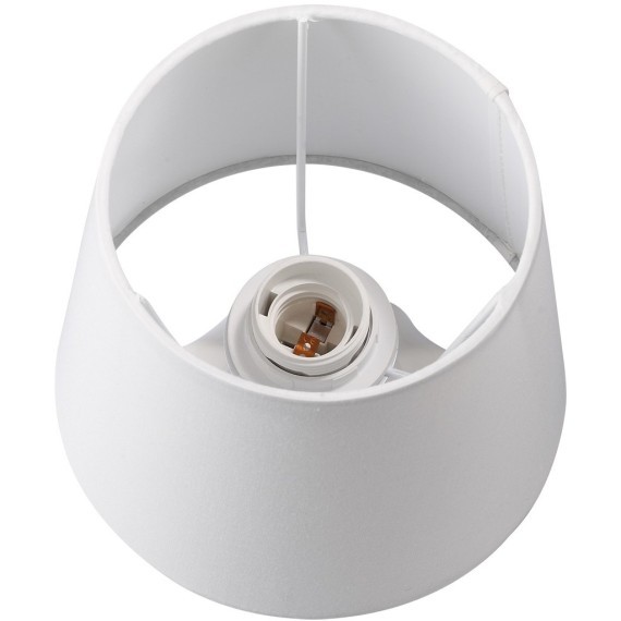 8145/1T MODERNI LN25 белый, керамика/текстиль Настольная лампа Е27 1*60W 220V HAMA