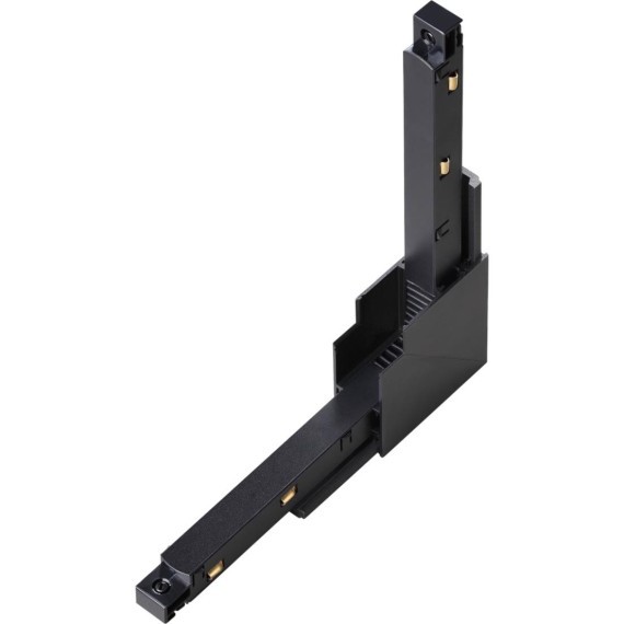 Соединитель питание+металл вертикальный с потолка на стену для шин Novotech Flum 135124