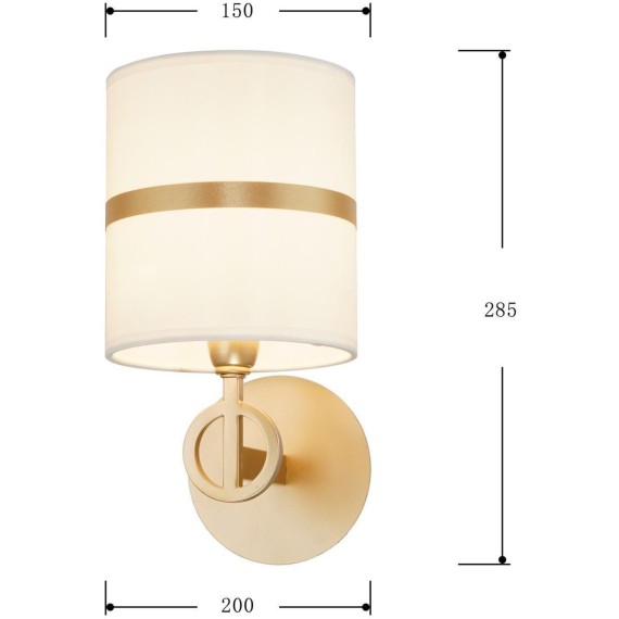 Бра Mateo 2634-1W