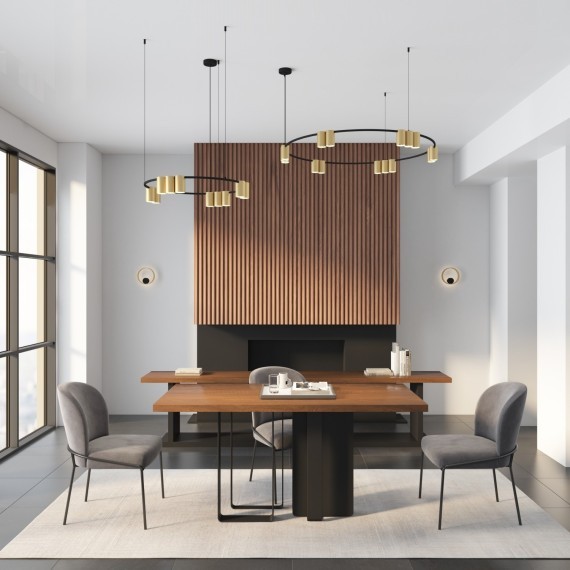 Подвесной светильник Orbit DK4065-BK+SG