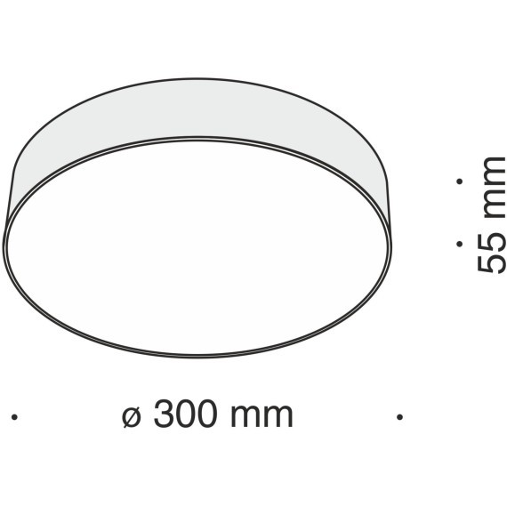 Накладной потолочный светильник Maytoni C032CL-L43W4K Zon светодиодный LED 35W