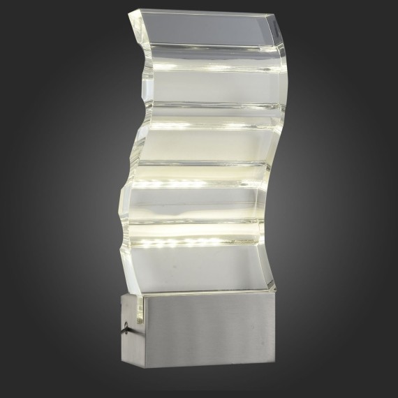 SL580.701.01 Светильник настенный ST-Luce Хром/Прозрачный LED 1*6W 4000K Настенные светильники