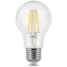 102802108 Лампа Gauss Filament А60 8W 740lm 2700К Е27 LED 1/10/40