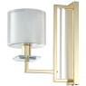 Бра Crystal Lux NICOLAS AP1 GOLD/WHITE