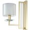 Бра Crystal Lux NICOLAS AP1 GOLD/WHITE