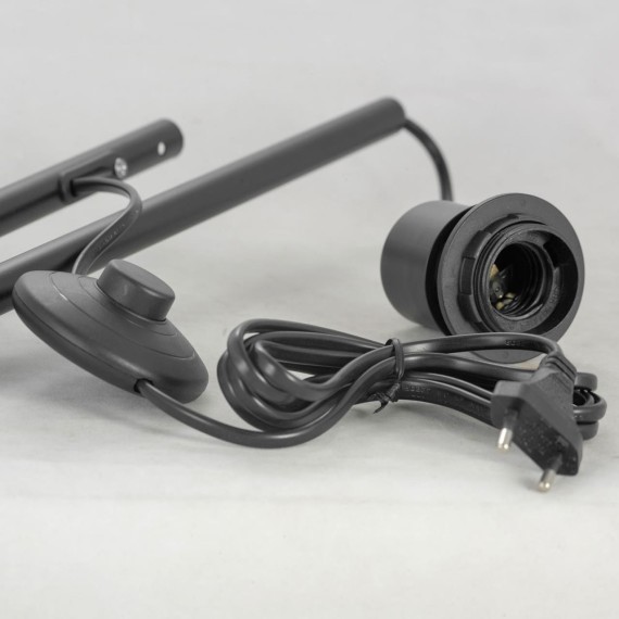 Торшер с абажуром Lussole LSP-0608 WESTON IP21 под лампу 1xE27 60W