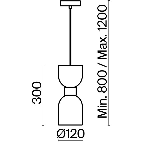 Подвесной светильник Freya FR5203PL-01CH