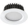 Встраиваемый светильник Novotech 357600 DRUM IP44 светодиодный LED 10W