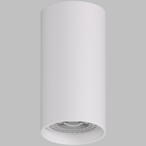 DK2008-WH Светильник накладной IP20 макс 50Вт GU10 белый алюминий