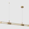 Светильник подвесной Crystal Lux LINEUP SP24W LED BRASS 3760/224