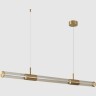 Светильник подвесной Crystal Lux LINEUP SP24W LED BRASS 3760/224