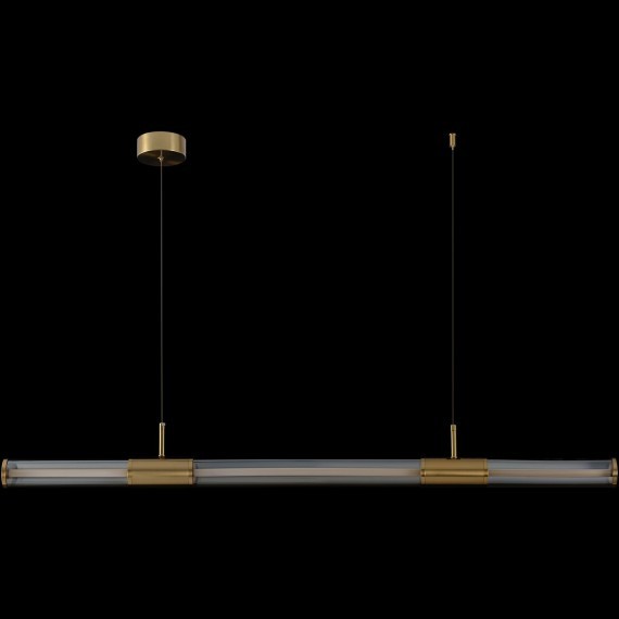 Светильник подвесной Crystal Lux LINEUP SP24W LED BRASS 3760/224