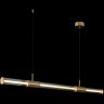 Светильник подвесной Crystal Lux LINEUP SP24W LED BRASS 3760/224