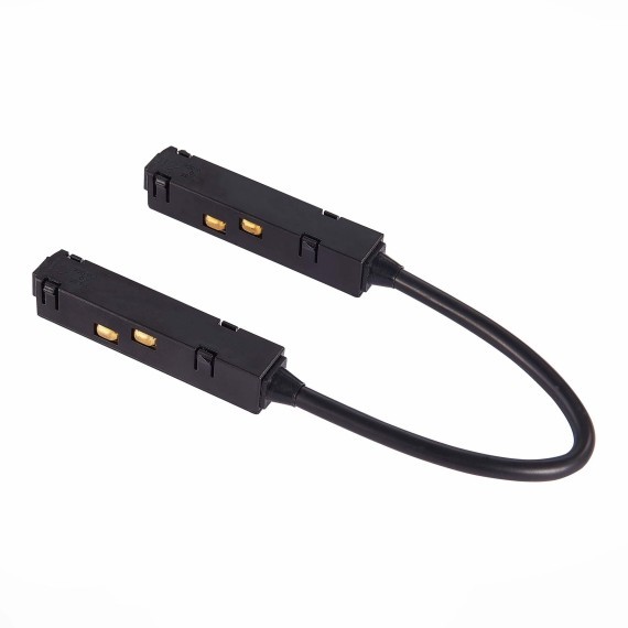 ST006.449.00.1 Коннектор питания угловой для магнитного шинопровода  ST-Luce Черный SKYLINE 48