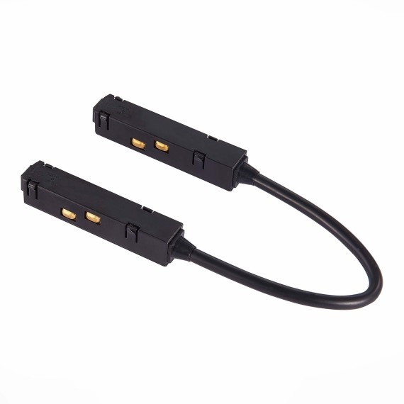 ST006.449.00.1 Коннектор питания угловой для магнитного шинопровода  ST-Luce Черный SKYLINE 48