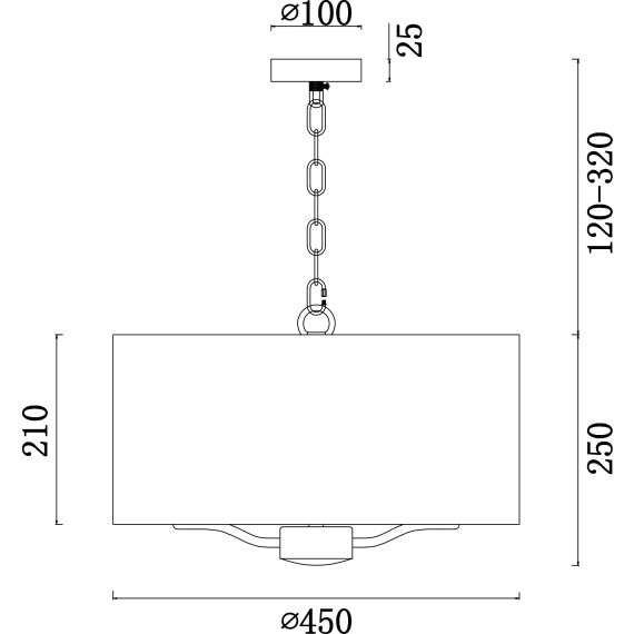 Люстра подвесная Freya FR5671PL-03G Marika под лампы 3xE14 60W