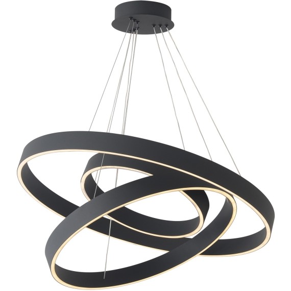 Люстра Crystal Lux TRON SP158W LED BLACK 4040/303