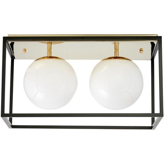 Потолочный светильник Lumina Deco Maldini LDC 8060-2 F.GD+BK