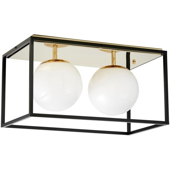 Потолочный светильник Lumina Deco Maldini LDC 8060-2 F.GD+BK