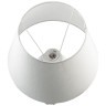 8121/1T COMFI LN25 белый, керамика/текстиль Настольная лампа E27 1*60W 220V SONA