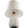 8121/1T COMFI LN25 белый, керамика/текстиль Настольная лампа E27 1*60W 220V SONA