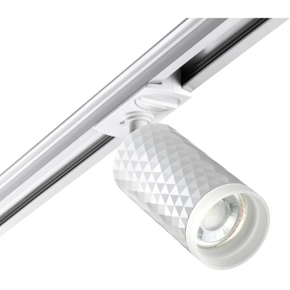 Однофазный двужильный трековый светильник Novotech 370848 BRILL под сменную лампу GU10