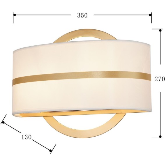 Бра Mateo 2634-2W