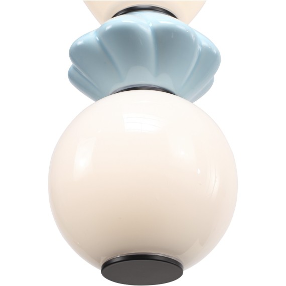 SL6134.433.01 Светильник подвесной ST-Luce черный/розовый, зеленый, синий, опаловый LED 1*24W 3000K FLORENTINI