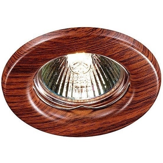 Встраиваемый светильник Novotech 369714 WOOD под лампу 1xGU5.3 50W
