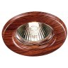 Встраиваемый светильник Novotech 369714 WOOD под лампу 1xGU5.3 50W