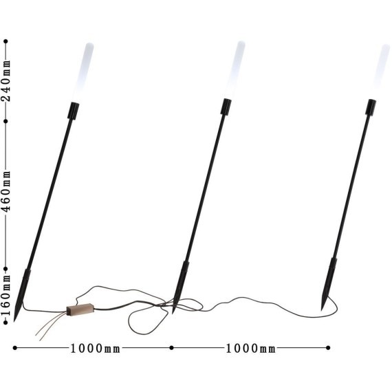 Грунтовый светильник Reedy 4048-3T