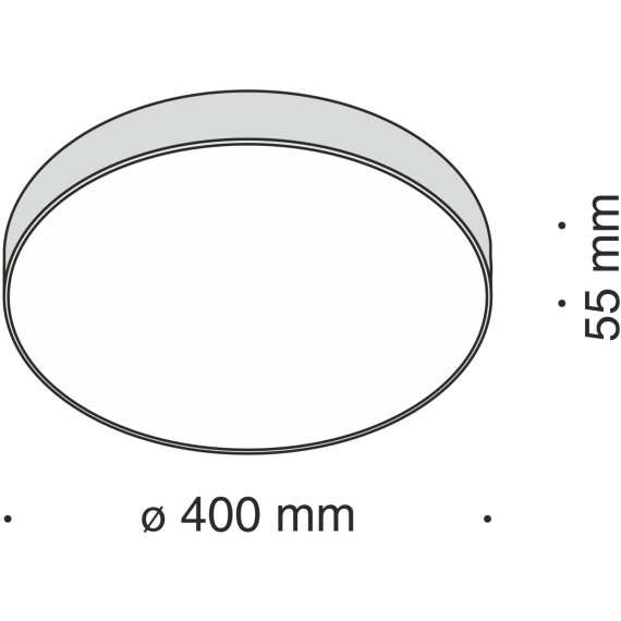 Накладной потолочный светильник Maytoni C032CL-L48B4K Zon светодиодный LED 45W