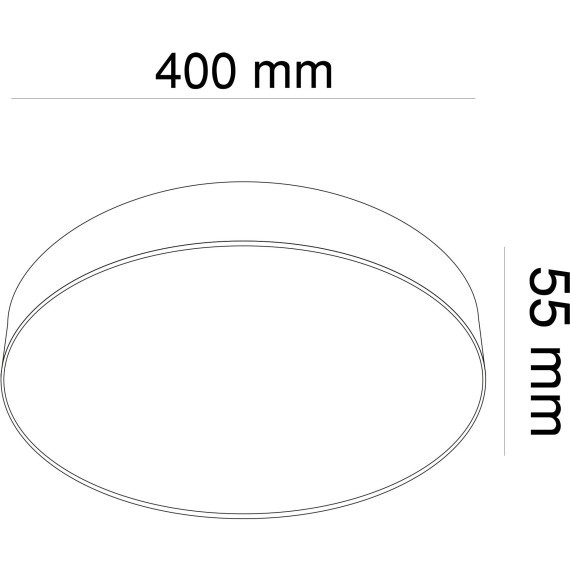 Накладной потолочный светильник Maytoni C032CL-L48B4K Zon светодиодный LED 45W