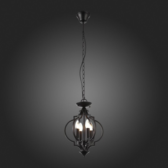 SL361.303.04 Светильник подвесной ST-Luce Черный E14 4*60W FORIATE