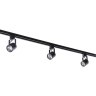 Однофазный двужильный трековый светильник Arte Lamp A1310PL-1BK LENTE под сменную лампу GU10