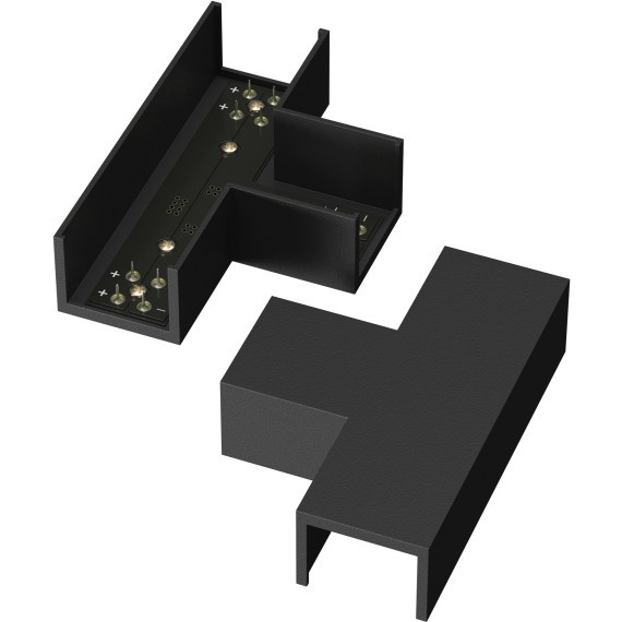 Т-коннектор 1шт для резинового шинопровода Maytoni Elasity TRA160CT-11B