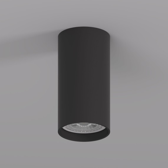 DK2008-BK Светильник накладной IP20 макс 50Вт GU10 черный алюминий